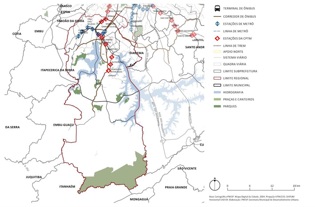 Plano Diretor Zona Sul São Paulo
